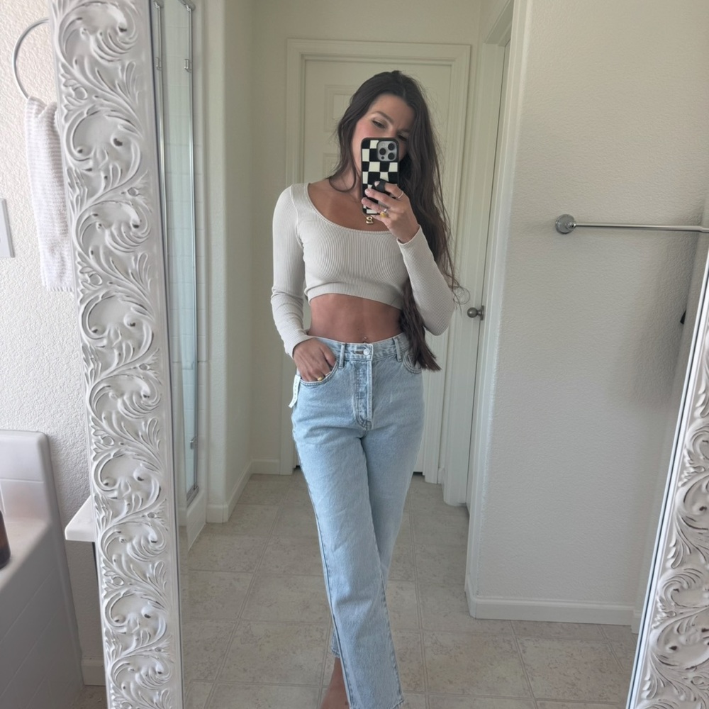 Garage crop top
